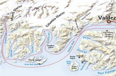 Cruise route